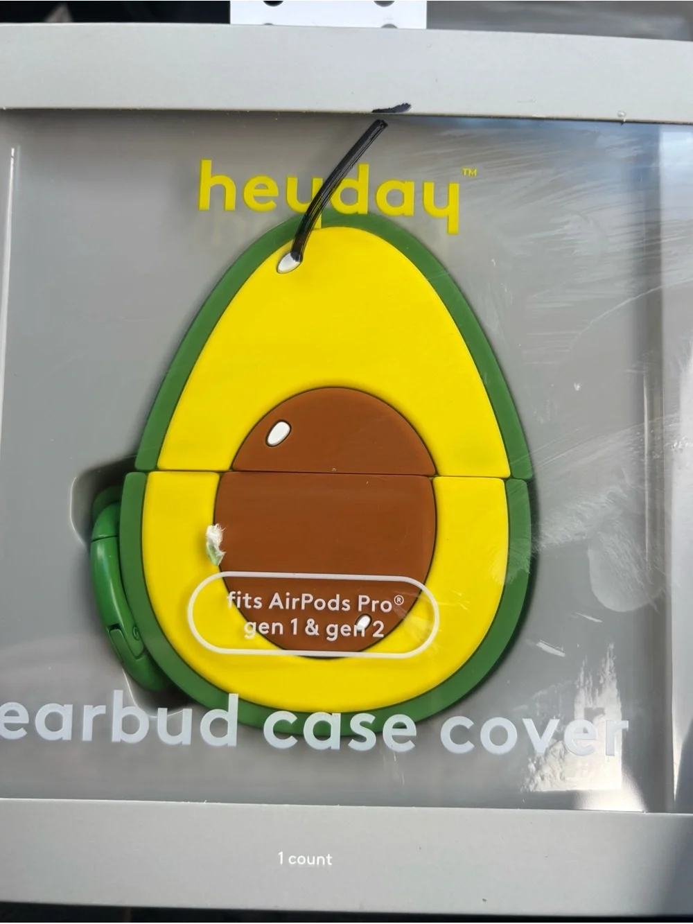 heyday Avocado Silicone AirPods Pro Case - Yellow & Green & Brown